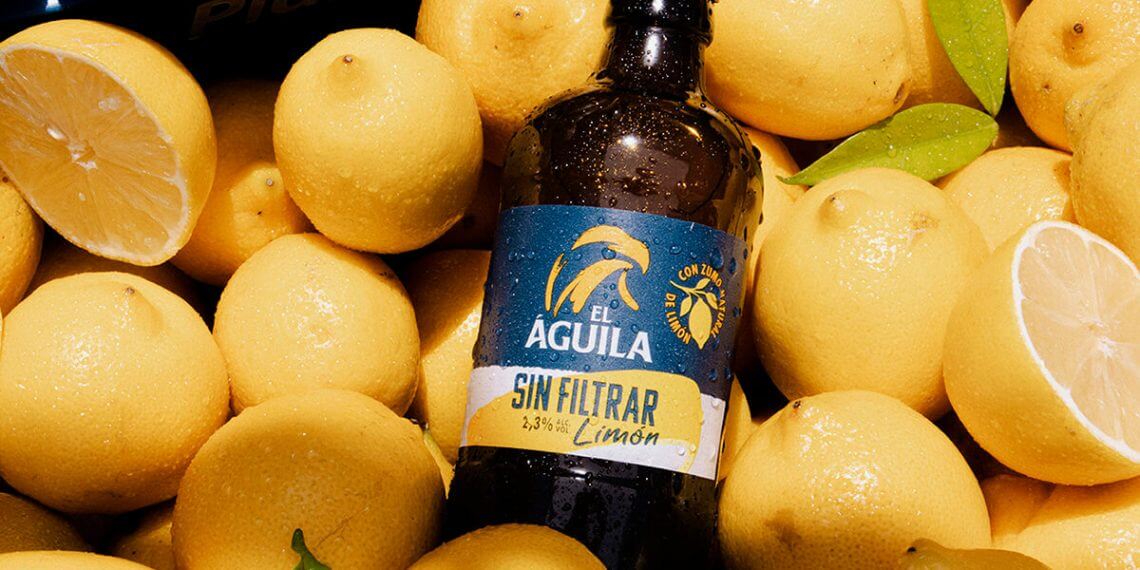 Cerveza El Águila amplía su familia con la nueva Sin Filtrar Limón