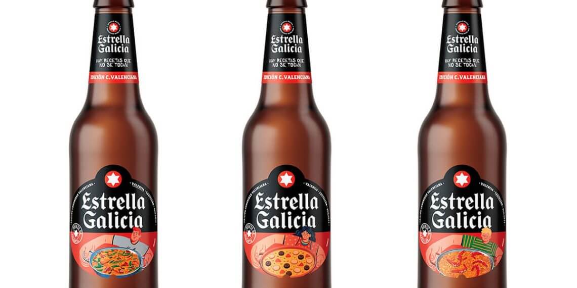 Estrella Galicia homenajea a la Comunidad Valenciana con una edición especial