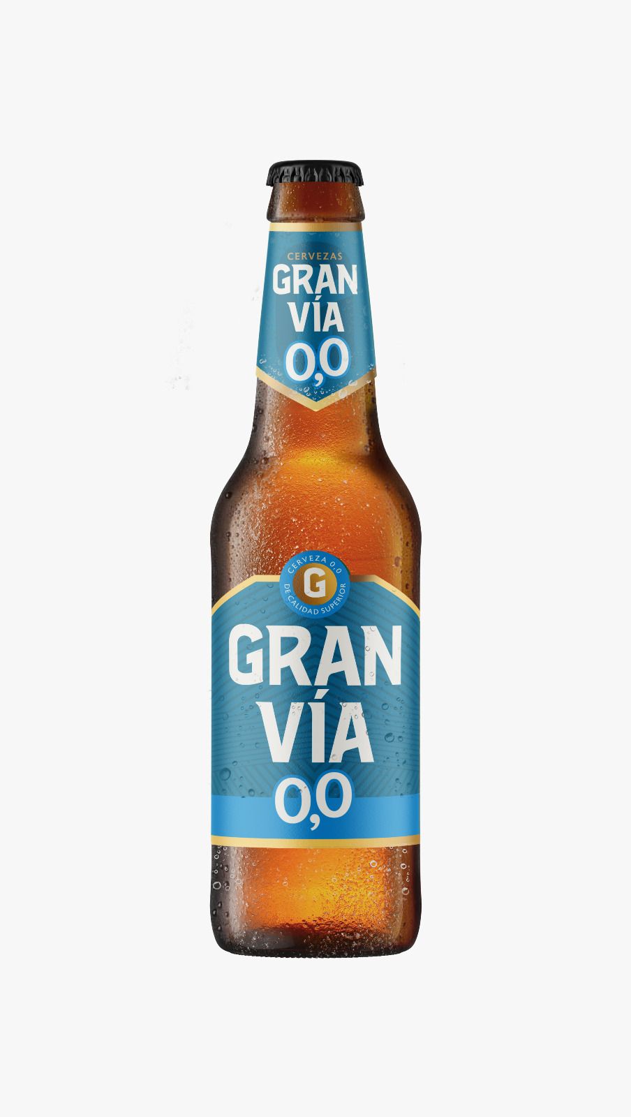 Cervezas Gran Vía amplía su gama con su nueva Lager 0,0%