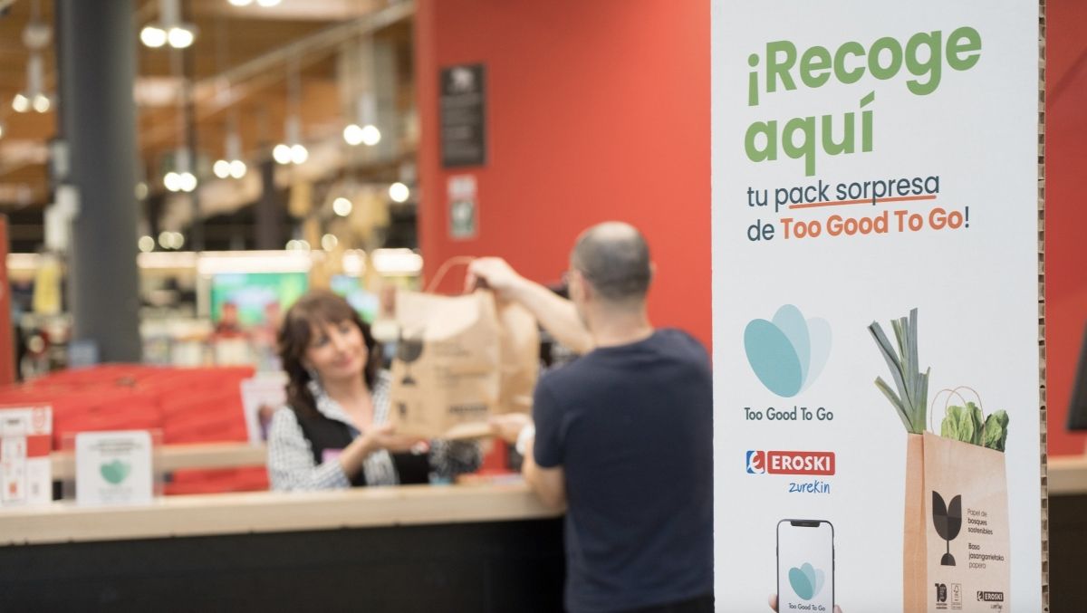 Eroski evita el desperdicio de más de 14.000 toneladas de alimentos en el primer semestre
