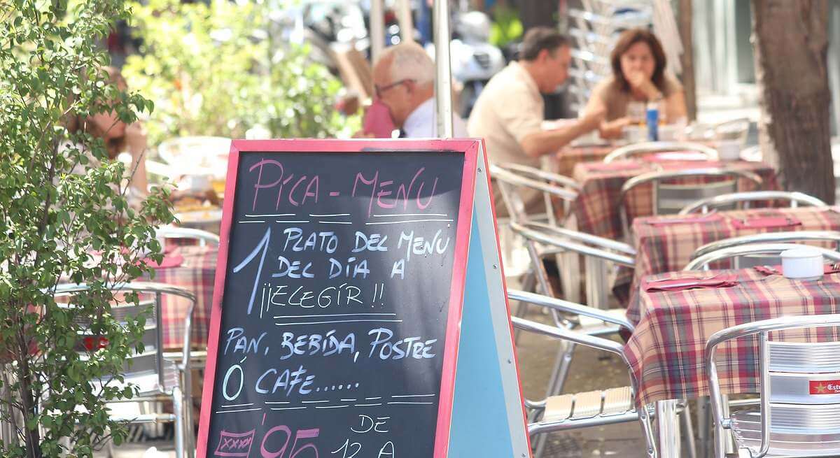 El menú del día se encarece un 3,5% y se acerca a los 15 euros de media en España