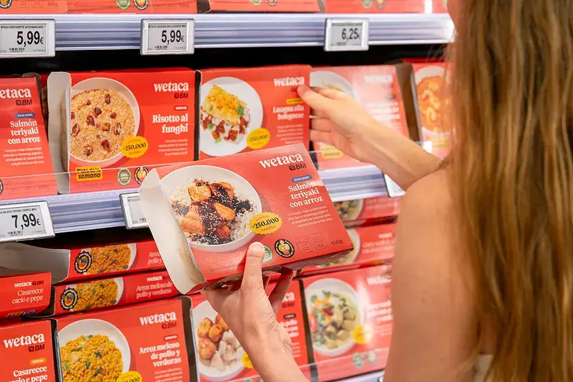 Wetaca irrumpe en supermercados con una alianza con BM
