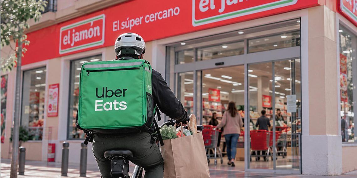 Supermercados El Jamón se incorpora a Uber Eats para acercar su surtido de proximidad a los hogares