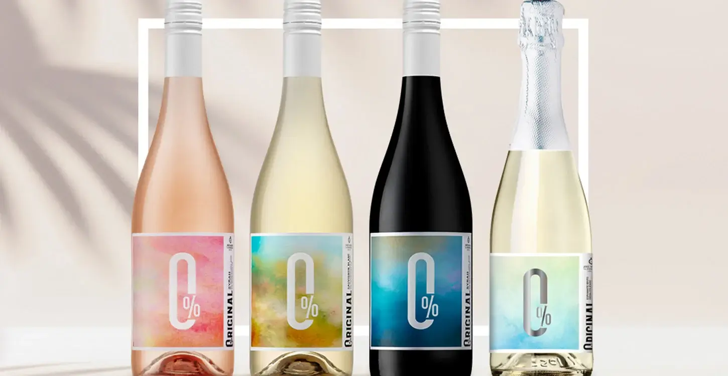 0% Original renueva su imagen y lanza un vino espumoso sin alcohol.