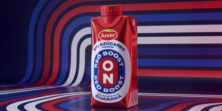 Juver saca al mercado su nueva bebida energética Juver ON Red Boost